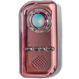 K300 Multifunctionele Infrarood Detector Ziguang Banknote Detector Hotel Anti-snooping Detection Travel Compass Anti-lost Device (Rose Gold)
