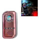 K300 Multifunctionele Infrarood Detector Ziguang Banknote Detector Hotel Anti-snooping Detection Travel Compass Anti-lost Device (Rose Gold)