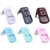 3 PCS Drawer Cabinet Door Child Safety Right Angle Lock(Coffee)