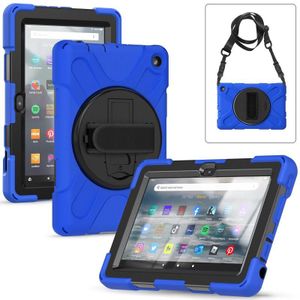 Voor Amazon Kindle Fire 7 2022 Hard PC Soft Silicone Full Body Tablet Case