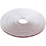 Universele decoratieve krasbestendige pickup 8M flexibele auto Wheel Hub TRIM lijstwerk decoratie Strip(White)