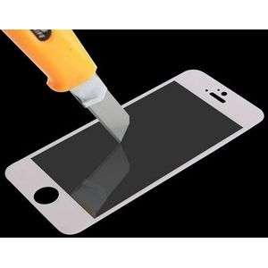 Gehard glas beschermfolie voor iPhone 5 & 5S & 5C(White)