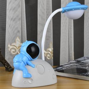 2 stks HY048 Astronaut Student Oogbescherming LED Desk Lamp