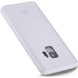 MERCURY GOOSPERY PEARL JELLY serie voor Galaxy S9 TPU volledige beschermende rug dekken Case(White)