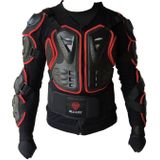 SULAITE BA-03 SUV Motor Fiets Outdoor Sport armor beschermende jas  grootte: XL(Rood)