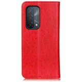 Voor OPPO A93 / A54 / A74 5G Magnetische Crazy Horse Textuur Horizontale Flip Lederen Case met Houder & Card Slots &Portemonnee (Rood)