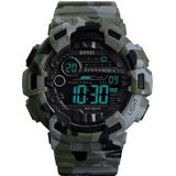 SKMEI 1472 multifunctionele mannen Outdoor Sports Noctilucent waterdichte Didital polshorloge (camouflage)