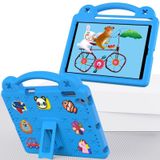 Handvat Kickstand Kinderen EVA Schokbestendig Tablet Case Voor iPad Air / Air 2 / iPad 5/6 / Pro 9.7 (Hemelsblauw)