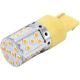 7440 DC 12V 18W auto Auto beurt lichte back-licht met 35LEDs SMD-3030 lampen met CANBUS functie (geel licht)