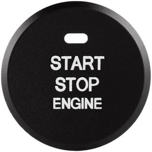 Auto Engine Start Sleutel Drukknop Inner Ring Trim Sticker Decoratie voor Mazda Axela CX-30 2020