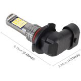 9006 2 PCS DC12-24V / 8 6W Auto Dubbele kleuren mistlampen met 24LEDs SMD-3030 & Constant Stroom  Tas Verpakking (Wit Licht + Goud Licht)