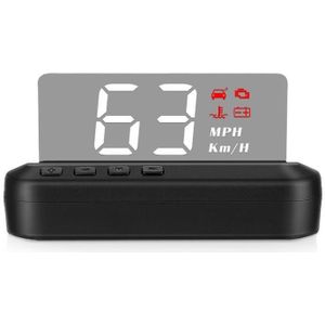 C100 Auto HUD Head-up Display OBD2 Fault Code Eliminatie Overspeed / Fault Alarm