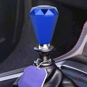 Universele Car Diamond Shape Metal Pookknop (Blauw)