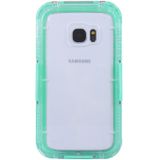 Samsung Galaxy S7 / G930 beschermend IPX8 waterdicht Siliconen + kunststof Hoesje met draagriem (groen)