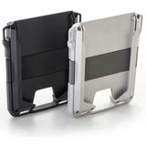 RFID Metal Anti-Theft Credit Card Holder(Silver Aluminum Terms)