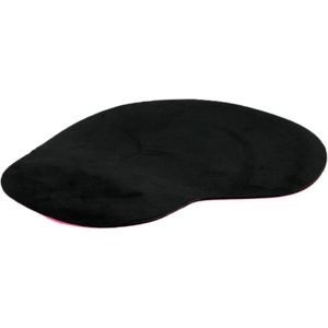 Ultra Slim rubberen onderkant & kleding spons pols Supporter muis Pad(hard roze)
