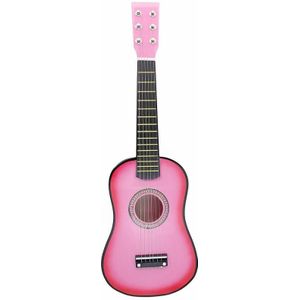 23 Inch Beginner Guitar Children Praktijk Gitaar Speelgoed Muziekinstrument (Roze)