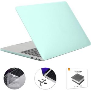 Enkay Hat-Prince 3 in 1 Matte Laptop Beschermhoes + TPU-toetsenbordfilm + anti-stoffelpluggen Set voor MacBook Pro 14.2 Inch A2442 2021  Versie: EU-versie