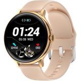 Q71 PRO 1.28 inch TFT-scherm Siliconenriem Smart Watch  ondersteuning Bluetooth Call / Menstrual Cycle Herinnering (ROSE GOUD)