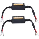 2 PC's H1/H3 auto Auto LED koplamp Canbus waarschuwing foutvrij Decoder-Adapter voor DC 9-16V/20W-40W