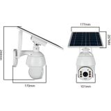 T16 1080P Full HD Solar Powered WiFi-camera  ondersteuning PIR-alarm  nachtzicht  tweerichtingsaudio  TF-kaart