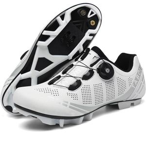 T27 Cycling Ademend Power-Assisted Mountain Fietsschoenen  Grootte: 40 (Mountain-White)