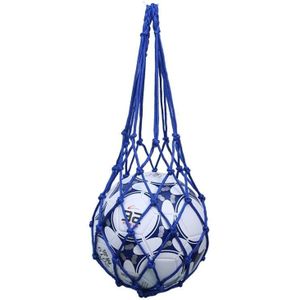 4 stks Bold Solid Mesh Ball Opbergtas (Full Blue)