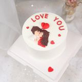 20 PCS Valentijnsdag Soft Clay EVA Love Cake Decoratie Soft Pottery Love