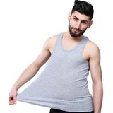 Katoenen heren sportvest Huidvriendelijk en ademend casual vest  maat: L/170