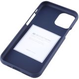 MERCURY GOOSPERY SOFE gevoel TPU schokbestendig en kras Case voor iPhone 11 Pro (donkerblauw)