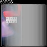 50 stuks 0 26 mm 9H 2.5D getemperd glas Film voor OnePlus 6  geen retailpakket