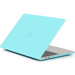 Laptop Frosted stijl PC beschermende case voor MacBook Pro 13 3 inch A1989 (2018) (hemelsblauw)