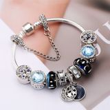 18cm Fashion etnische stijl Boho Blue Sky Star maan Parel Armbanden