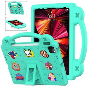 Handvat Kickstand Kinderen EVA Schokbestendig Tablet Case Voor iPad Pro 11 2018/2020/2021 (Mintgroen)