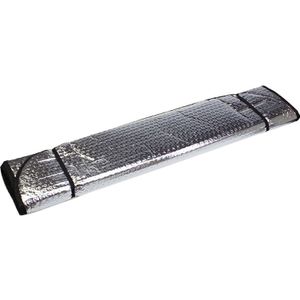 Zilver aluminiumfolie zon schaduw auto voorruit Visor Cover blok voorruit parasol UV-bescherming  grootte: 130 * 60cm