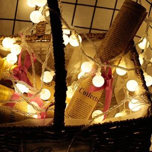 LED waterdichte bal licht tekenreeks Festival indoor en outdoor decoratie  kleur: warm wit 100 LEDs-EU plug