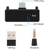 Bluetooth 5.0 Audio Transmitter Adapter EDR A2DP SBC Lage latentie voor Nintendo Switch PS4 TV PC USB Type-C Draadloze zender