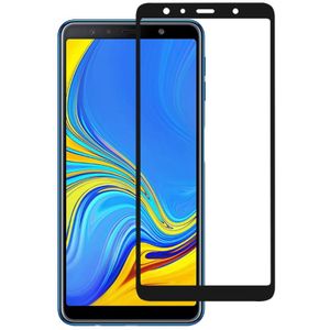 Volledige lijm volledige cover Screen Protector gehard glas film voor Galaxy A7 (2018)