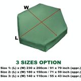 210D Oxford Doek Hexagonal Bunker Cover UV-Proof Stofdicht en Waterdicht Toy Cover  Grootte: 180x150cm