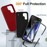 Voor Samsung Galaxy A14 5G Life waterdichte robuuste telefoonhoes (rood + zwart)