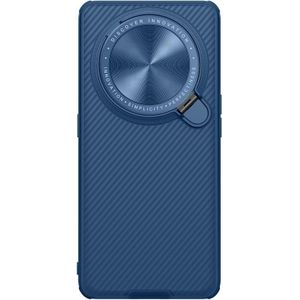 Voor OPPO Find X6 Pro NILLKIN Black Mirror Prop CD Texture Mirror Phone Case (Blauw)