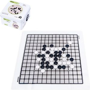 2 PCS Kinderen Montessori Iron Boxed Toy Baby Puzzle Verlichting Vroeg onderwijs Bouwsteen Puzzel Speelgoed (Gomoku)