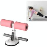 Taille reductie en buik indoor fitnessapparatuur Home abdominal crunch assist apparaat (Witte Perzik)