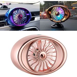 Car Vent Fan Multi-functie USB Interface LED-lamp draagbare ventilator