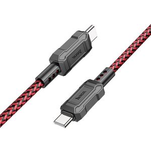 hoco X94 Leader 60W USB-C / Type-C naar USB-C / Type-C oplaadgegevenstabel  lengte: 1m