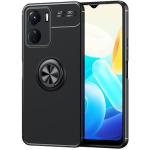 Voor vivo Y16 metalen ringhouder TPU-telefoonhoes