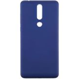 Achterklep van de batterij met Zijkleutels voor Nokia 3 1 plus (blauw)