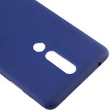 Achterklep van de batterij met Zijkleutels voor Nokia 3 1 plus (blauw)