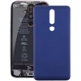 Achterklep van de batterij met Zijkleutels voor Nokia 3 1 plus (blauw)