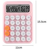 12-cijferige mechanische toetsenbordcalculator Office Student Exam Calculator Display (wit zwart)